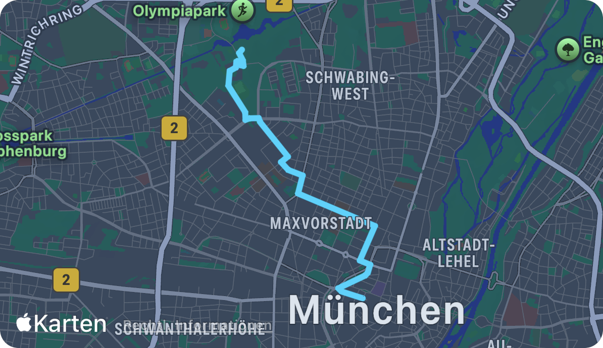 Neue Strecken.