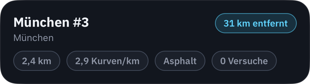 Ein neuer Anfang für deine nächste Fahrt.