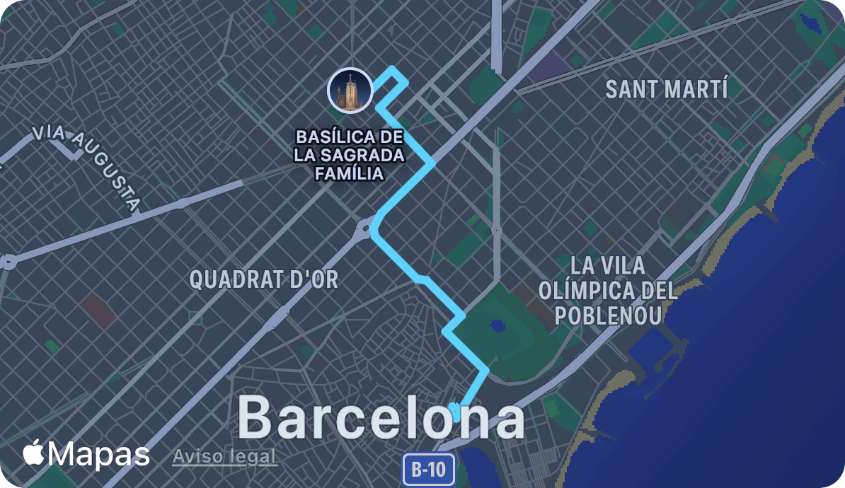 Nuevas rutas.
