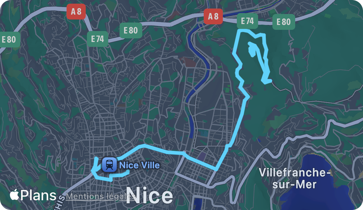 Nouvelles routes.