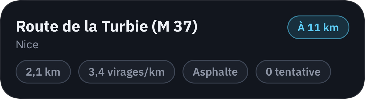 Un nouveau départ pour ton prochain trajet.