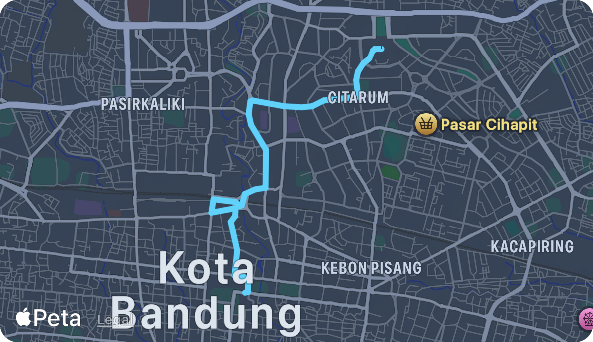 Jalan baru.