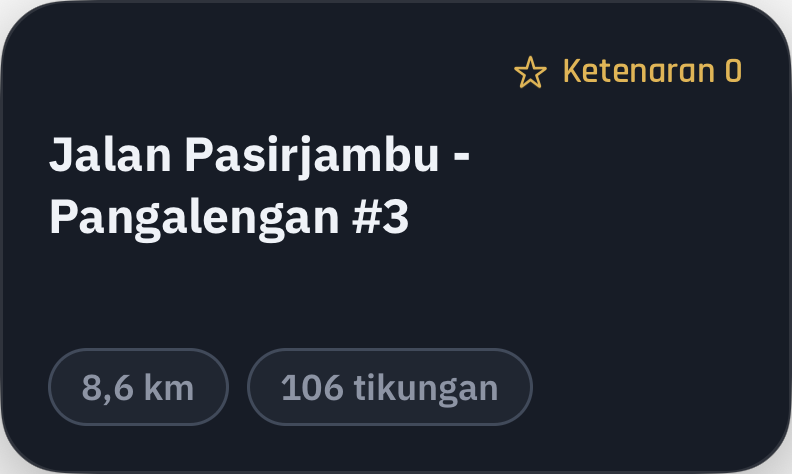 Temukan segmen di sekitarmu.