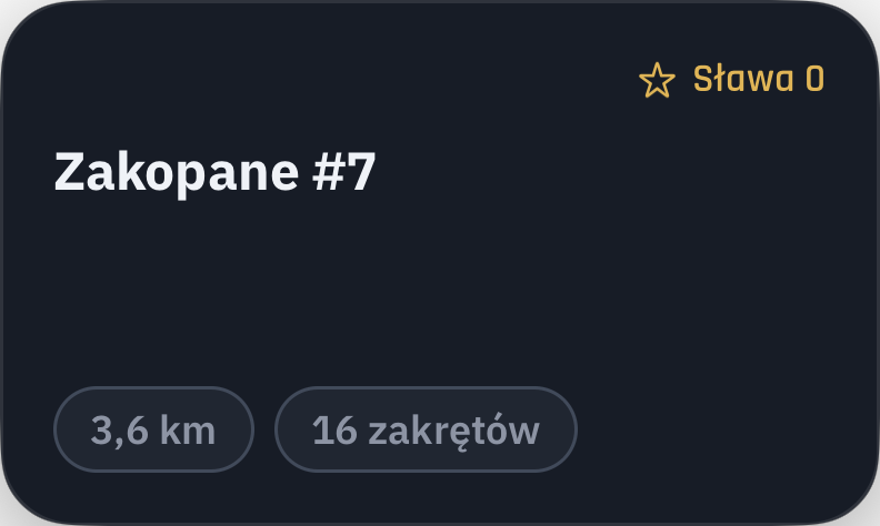 Odkrywaj odcinki w pobliżu.
